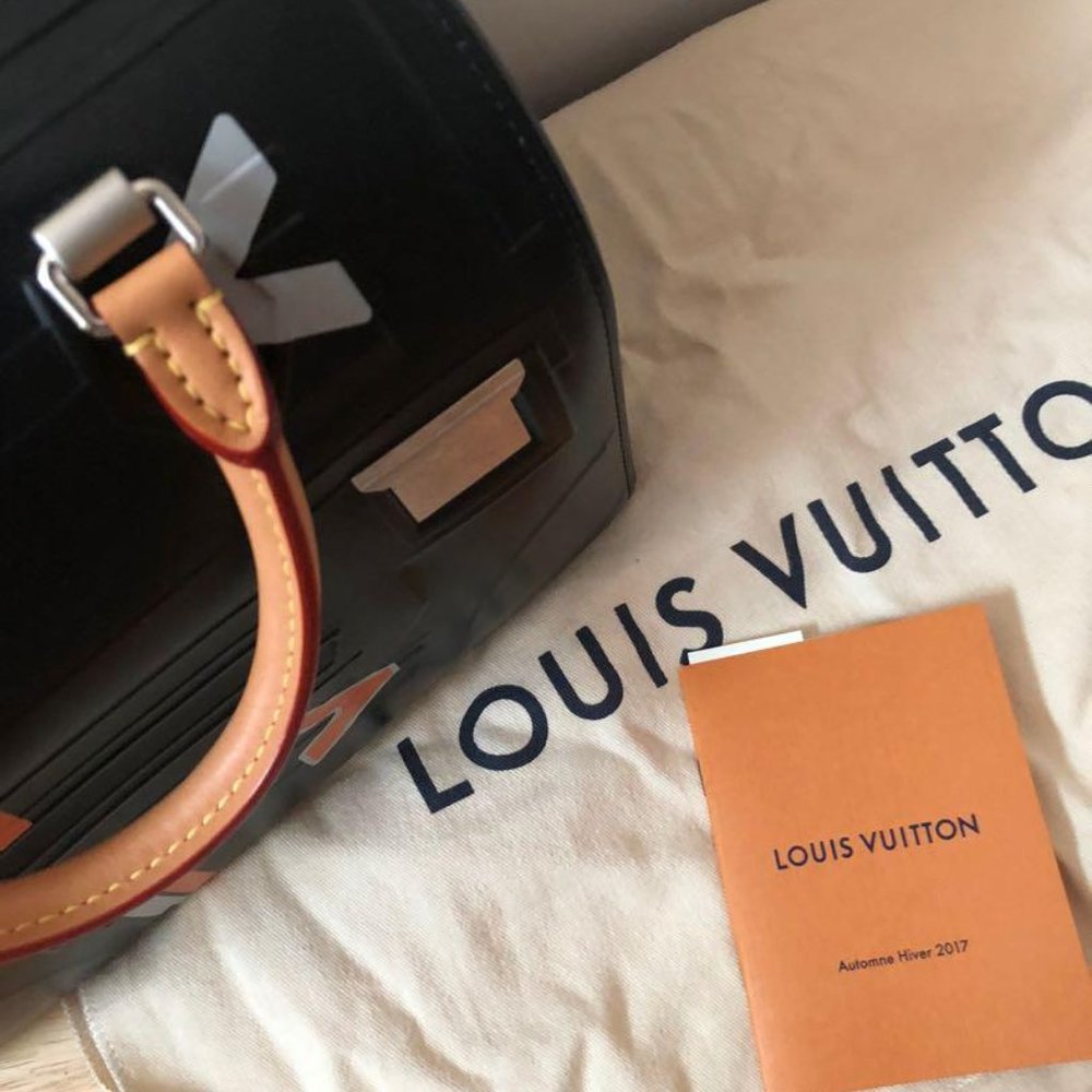 *Sold*Louis Vuitton Spaceship Embossed Speedy 25